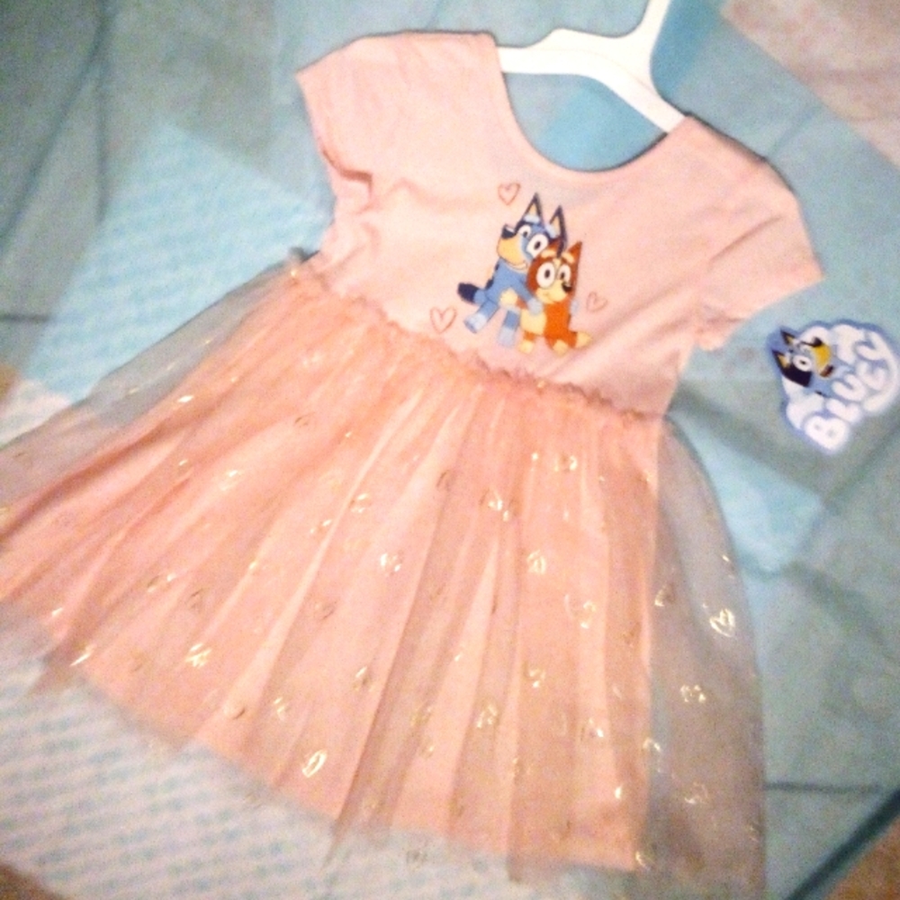 Bluey Bingo Girls Dress